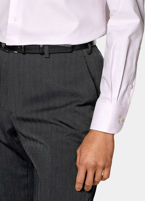 Tailored Fit - Powder Pink Shirt